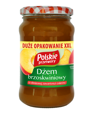 Dżem brzoskwiniowy XXL 410 g